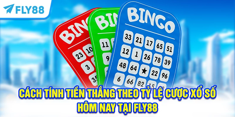Cách tính tiền thắng theo tỷ lệ cược xổ số hôm nay tại FLY88