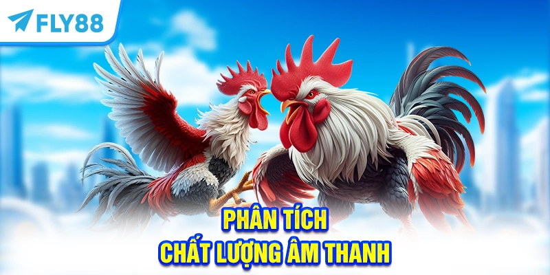 Phân tích chất lượng âm thanh trong video Đá Gà FLY88