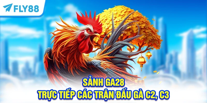 Sảnh GA28 - Trực tiếp các trận đấu gà C2, C3 kịch tính từ Thomo 