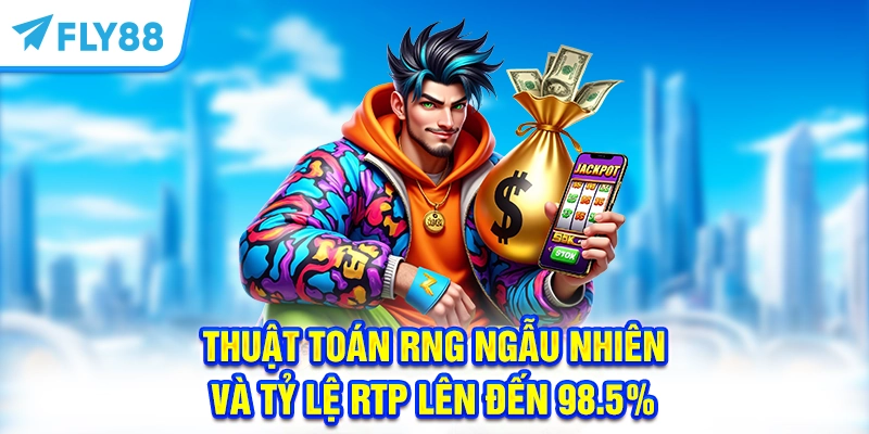 Thuật toán RNG ngẫu nhiên và tỷ lệ RTP lên đến 98.5%