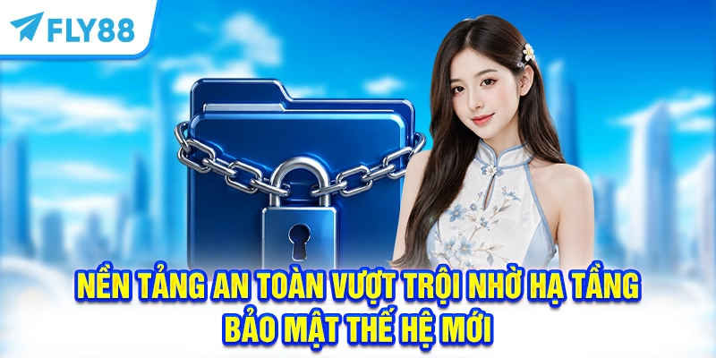 Nền tảng an toàn vượt trội nhờ hạ tầng bảo mật thế hệ mới 